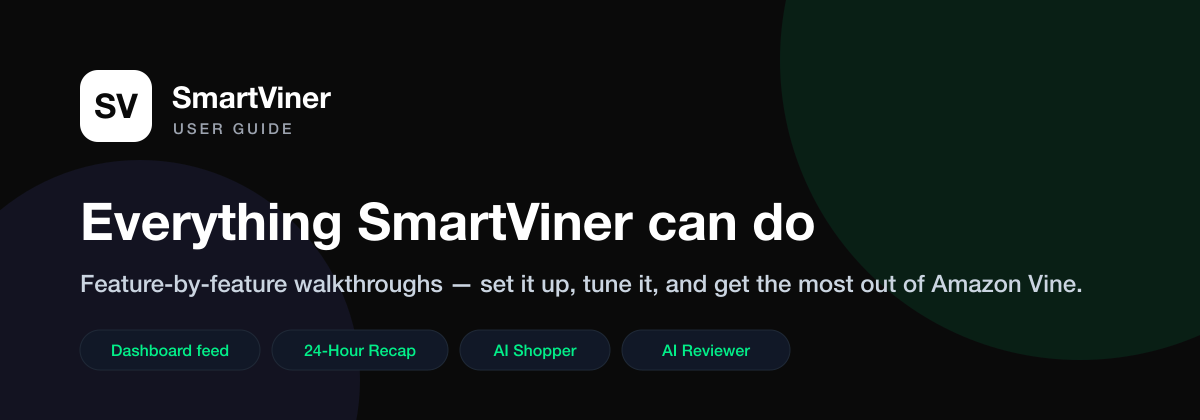 SmartViner user guide